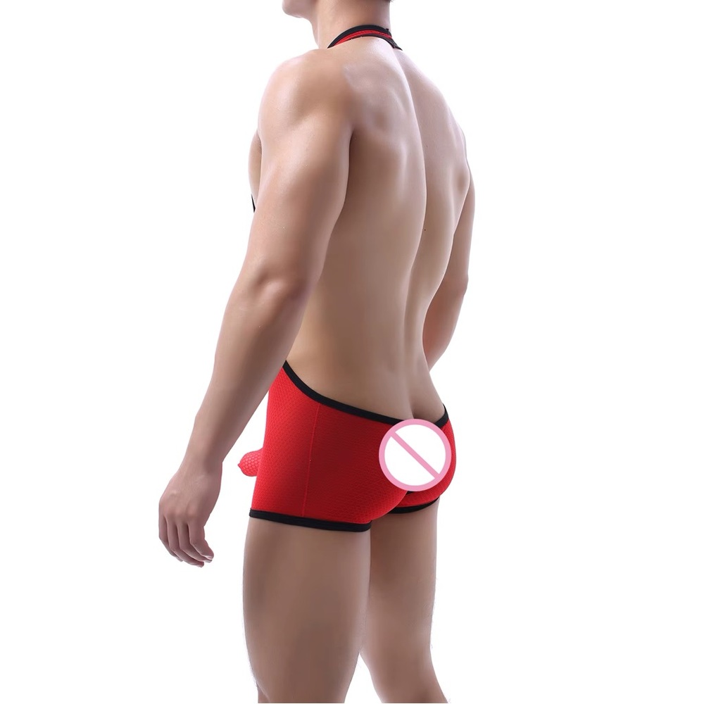 Men’s Wrestling Singlet Bodysuit - Picture 3 of 4